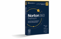 NORTON 360 PREMIUM 75GB +VPN 1 uživatel pro 10 zařízení na 2 rok ESD