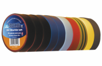 Izolační páska PVC 19mm / 20m barevný mix 10Ks