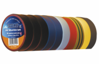Páska izolační PVC 15/10m  barevný mix EMOS 10ks