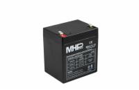 MHPower MS4.5-12 olověný akumulátor AGM 12V/4,5Ah, Faston F1 - 4,8 mm