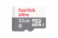 Paměťová karta SanDisk Ultra microSDXC 32 GB 100 MB/s A1 Class 10 UHS-I, s adaptérem