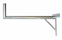 Anténní držák 100 na zeď se vzpěrou průměr 42mm výška 16cm žár.