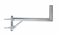 Anténní držák 70 na stožár s vinklem a dvěma třmeny průměr 42mm výška 16cm
