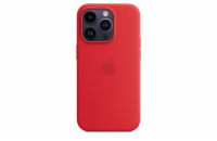 Apple iPhone silikonový kryt s MagSafe na iPhone 14 Pro Max, červený (PRODUCT)RED
