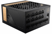 MSI zdroj MEG Ai1300P PCIE5/ 1300W/ ATX3.1/ akt. PFC/ 10 let záruka/ 120mm ventilátor/ modulární/ 80PLUS Platinum