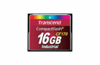 Transcend 16GB TS16GCF170 - INDUSTRIAL CF CARD CF170 paměťová karta (MLC)