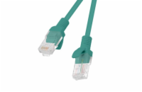 LANBERG Patch kabel CAT.5E UTP 5M zelený Fluke Passed  