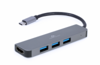 Gembird A-CM-COMBO2-01 Gembird USB-C 2v1 multiport hub + HDMI