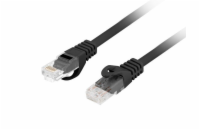 LANBERG Patch kabel CAT.6 UTP LSZH CU 5M černý Fluke Passed  