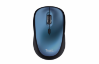 Trust Yvi+ Silent Wireless Mouse Eco 24551 TRUST myš Yvi+ Wireless Mouse Eco Blue, modrá