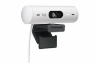 Logitech BRIO 500, Full HD webcam, off-white