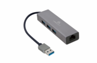Gembird A-AMU3-LAN-01 Gembird USB AM Gigabit network adapter with 3-port USB 3.0 hub