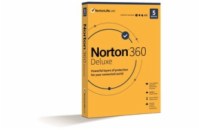 Norton 360 DELUXE 50GB + VPN 1 lic. 5 lic. 3 roky - ESD (21435543) NORTON 360 DELUXE 50GB +VPN 1 uživatel pro 5 zařízení na 3 roky - ESD