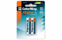 Colorway AA 2ks CW-BALR06-2BL Colorway alkalická baterie AA/ 1.5V/ 2ks v balení/ Blister