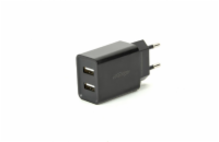 GEMBIRD EG-U2C2A-03-BK 2-port universal USB charger 2.1 A black