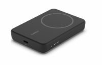 Belkin BOOST CHARGE™ MagSafe Magnetická Bezdrátová PowerBanka se stojánkem, 5000mAh, černá