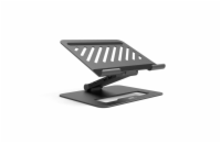 Port Connect 901108DOCK-EU PORT CONNECT 2v1 Dokovací stanice s nastavitelným stojanem pro NB, USB-C, 2x4K, černá