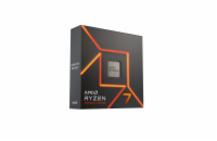 AMD Ryzen 7 7700X 100-100000591WOF CPU AMD RYZEN 7 7700X WOF, 8-core, 4.5GHz, 32MB cache, 105W, socket AM5, BOX bez chladiče