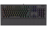 Endorfy Omnis Blue/Drátové USB-A/US layout/Černá