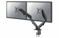Neomounts DS70-700BL2/Držák displeje/na stůl/17-27"/svorka/VESA 100X100/nosn. 2x7kg/plynový píst/2 displeje/černý