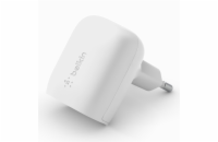 Belkin 20W USB-C Power Delivery PPS nástěnná nabíječka, bílá