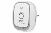 Nedis ZBDG11CWT - Detektor Plynu SmartLife | Zigbee 3.0 | Síťové napájení  | Android™ / IOS | 75 dB | Bílá