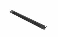 LANBERG 19" BRUSH PANEL 1U AK-1103-B BLACK  