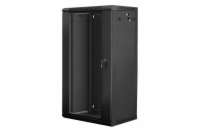 LANBERG RACK CABINET 19” WALL-MOUNT 22U/600X450 (FLAT PACK) BLACK   V2