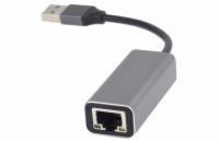 PremiumCord adaptér USB3.0 -> LAN RJ45 ETHERNET 10/100/1000 MBIT Aluminium