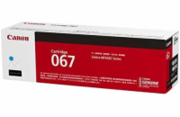 Canon 5105C002 - originální Canon TONER 067H azurová i-SENSYS LBP631Cw, LBP633Cdw, MF651Cw, MF655Cdw, MF657Cdw (2350 str.)