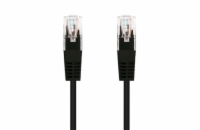 C-TECH kabel patchcord Cat5e, UTP, černá, 2m