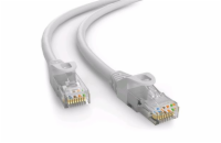 C-Tech CB-PP6-1.5 patch, Cat6e, UTP, 1,5m, šedý C-TECH kabel patchcord Cat6e, UTP, šedý, 1,5m