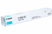Canon originální  TONER CEXV52 CYAN iR-ADV C75xx/C77xx  66 500 stran A4 (5%)