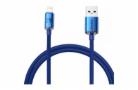 Baseus CAJY000003 Crystal Shine Series Datový Kabel USB - Lightning 20W 1,2m Blue