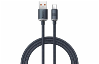 Baseus CAJY000401 Crystal Shine Series Datový Kabel USB - USB-C 100W 1,2m Black