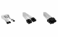 Corsair Premium Individually Sleeved 12+4pin PCIe Gen 5 12VHPWR 600W cable, Type 4, WHITE