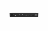 Port Connect 901904W-EU PORT CONNECT univerzální dokovací stanice, 3x 4K USB-C + USB A,černá