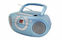Soundmaster SCD5100BL/ CD přehrávač/ Přehrávač Kazet/ FM rádio/ Modrý