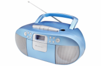 Soundmaster SCD7800BL/ DAB+/ FM/ Kazeta/ CD/ MP3/ LCD/ RDS/ USB/ AUX IN/ Modrý