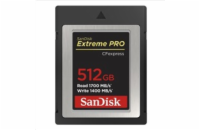 SanDisk Extreme Pro CFexpress Card 512GB, Type B, 1700MB/s Read, 1200MB/s Write