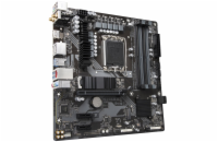 GIGABYTE MB Sc LGA1700 B760M DS3H AX DDR4, Intel B760, 4xDDR4, 2xDP, 1xHDMI, WI-FI, mATX