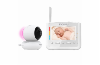 EVOLVEO BabyMonitor NL4, Dětská chůvička s nočním světlem a otočnou kamerou