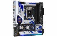 ASRock B760M PG SONIC WIFI / Intel B760 / LGA1700 / 4x DDR5 / 3x M.2 / HDMI / DP / USB-C / WiFi / mATX