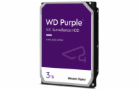 WD PURPLE WD33PURZ 3TB SATA/600 256MB cache, Low Noise,180MB/s, CMR