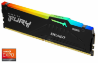 Kingston KF556C36BBEA-8 Kingston FURY Beast DDR5 8GB 5600MT/s DIMM CL36 RGB EXPO