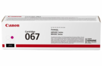 Canon 5100C002 - originální Canon TONER 067 purpurová pro i-SENSYS LBP631Cw, LBP633Cdwa, MF651Cw, MF655Cdw, MF657Cdw (1250 str.)