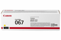 Canon 5099C002 - originální Canon TONER 067 žlutá pro i-SENSYS LBP631Cw, LBP633Cdwa, MF651Cw, MF655Cdw, MF657Cdw (1250 str.)