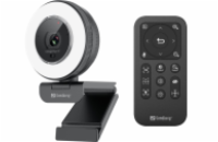 Sandberg Webová kamera, Streamer USB Webcam Pro Elite, černá