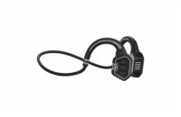 EVOLVEO BoneSwim MP3 16GB, bluetooth bezdrátová sluchátka s mikrofonem na lícní kosti, šedé