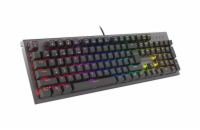 Genesis THOR 303 NKG-1877 Genesis herní mechanická klávesnice THOR 303/RGB/Outemu Red/Drátová USB/US layout/Černá